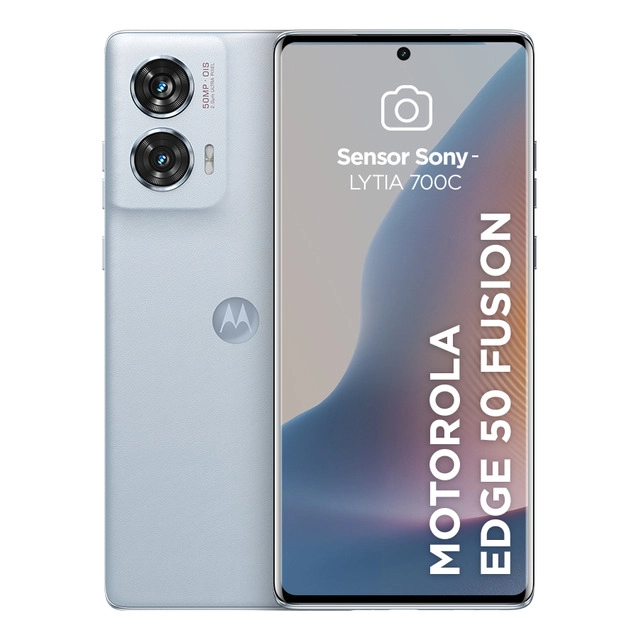 Smartphone Motorola Edge 50 Fusion 5g - 256gb 16gb (8gb Ram+8gb Ram Boost) 50mp Sony Ai Camera Ip68 Nfc - Light Blue