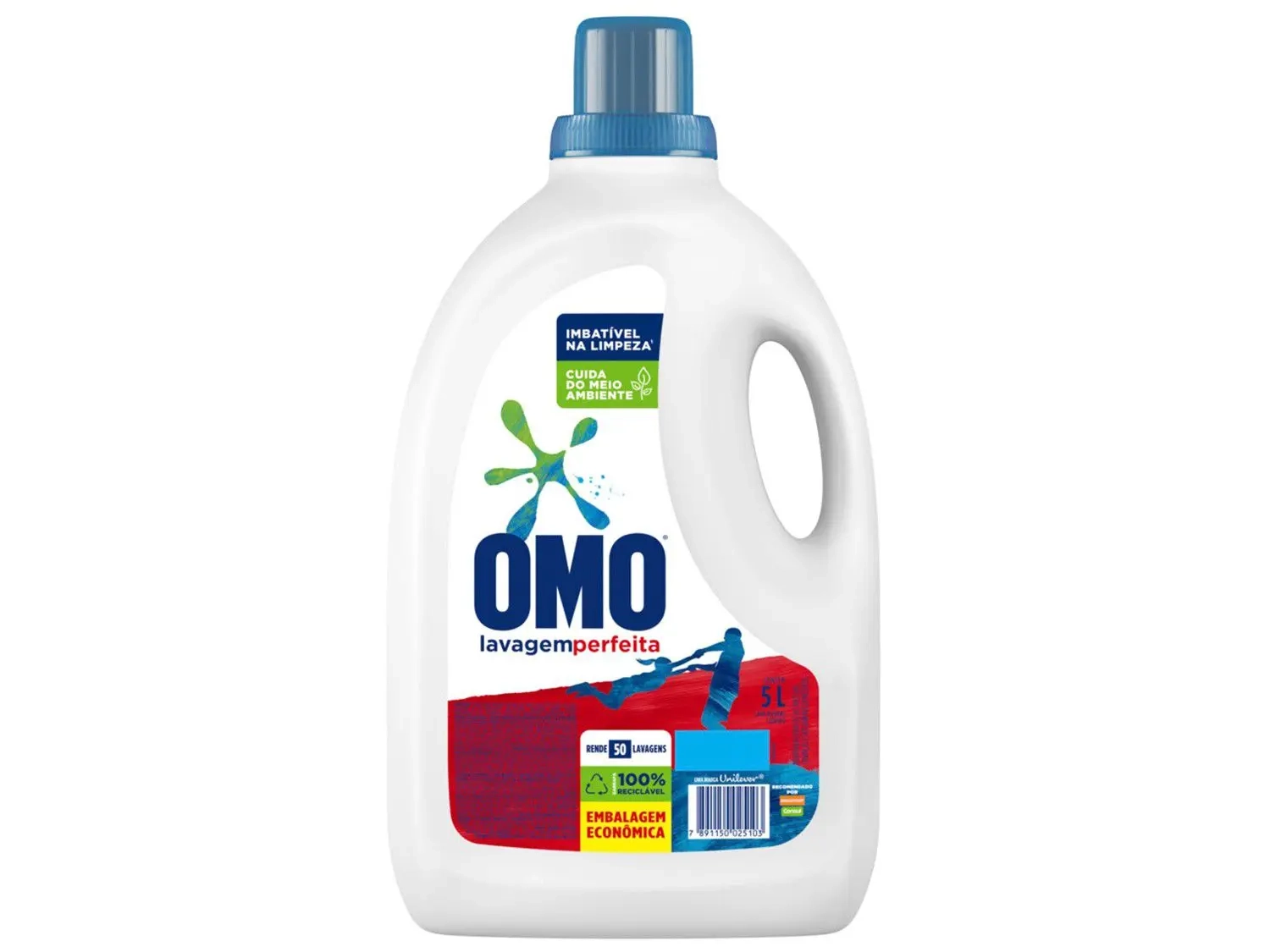 OMO Lavagem Perfeita - Sabão Líquido 5L